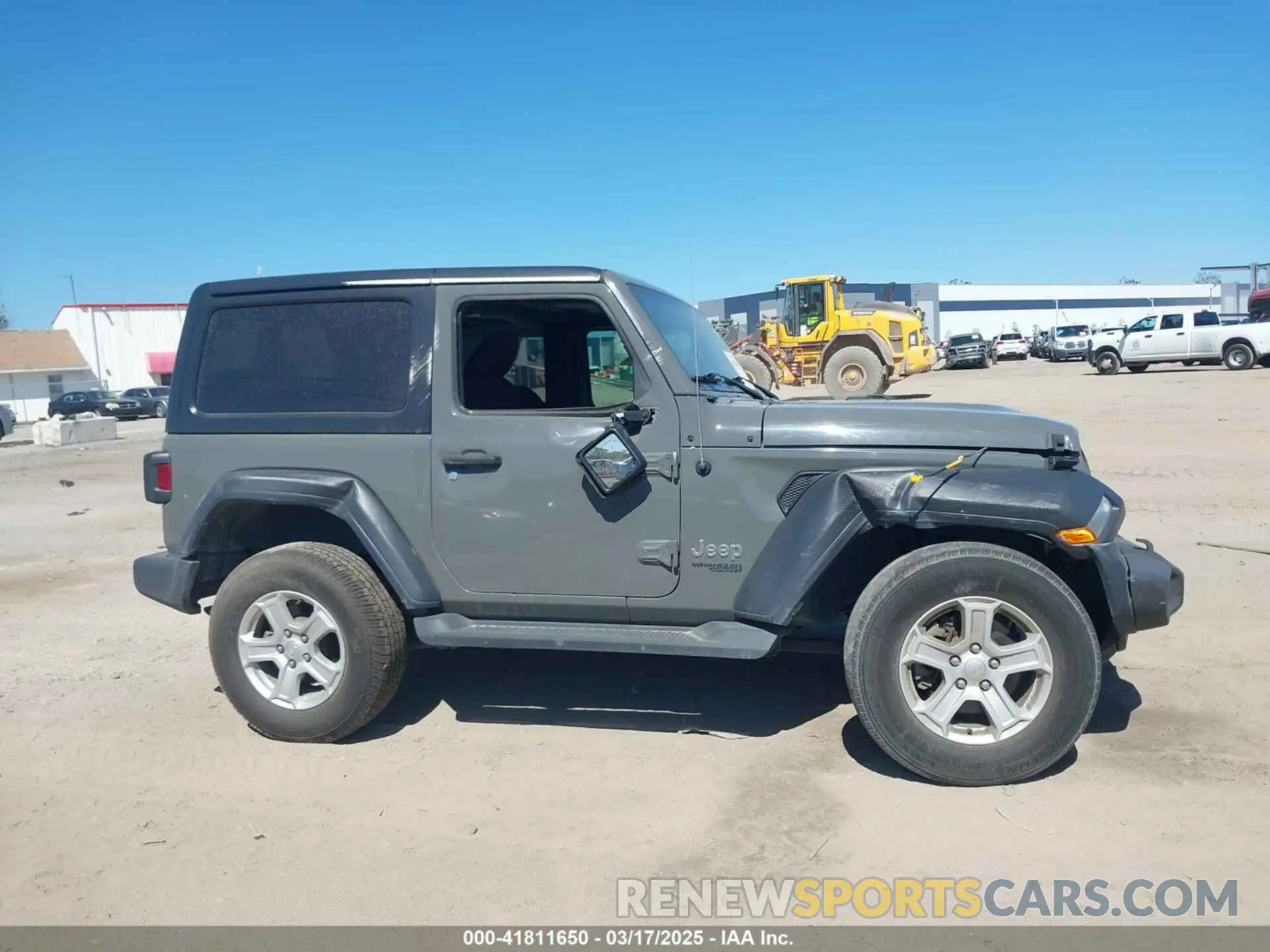 13 Photograph of a damaged car 1C4GJXAN4LW208110 JEEP WRANGLER 2020