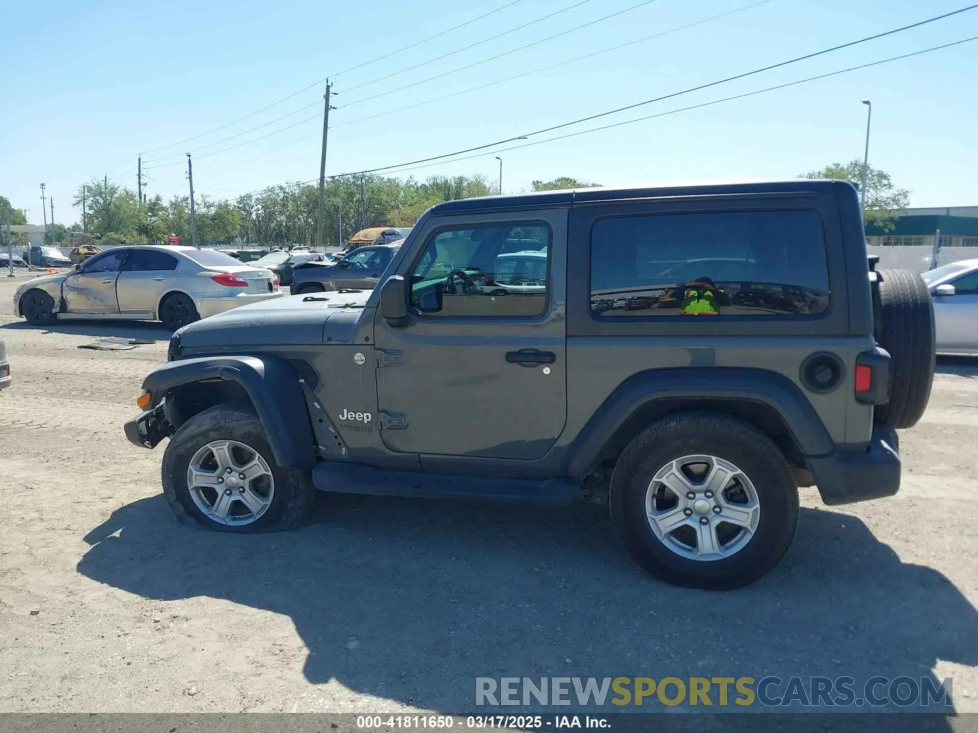 14 Photograph of a damaged car 1C4GJXAN4LW208110 JEEP WRANGLER 2020