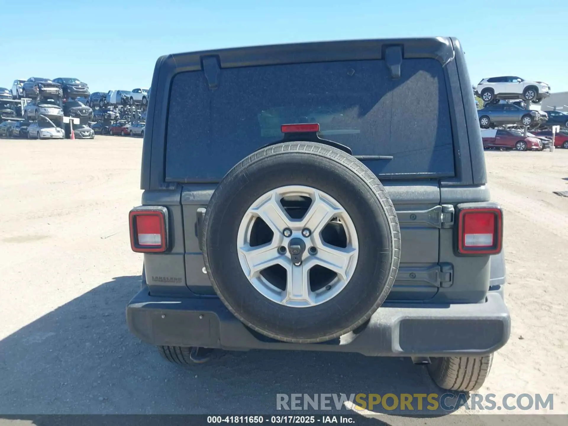 16 Photograph of a damaged car 1C4GJXAN4LW208110 JEEP WRANGLER 2020