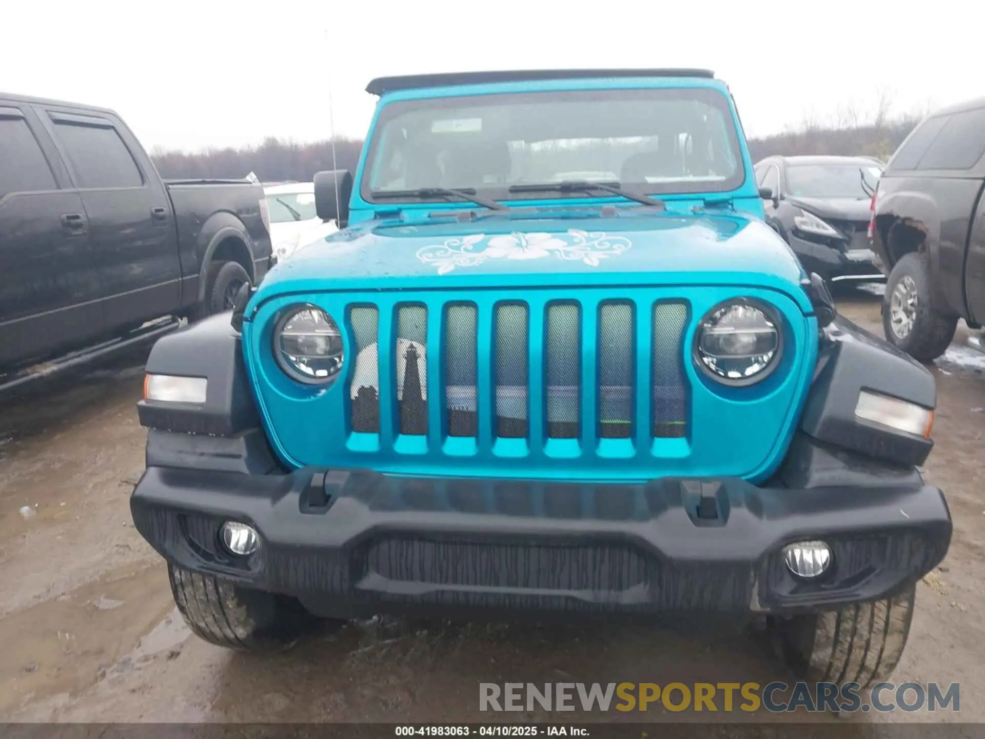 13 Photograph of a damaged car 1C4GJXAN4LW263737 JEEP WRANGLER 2020