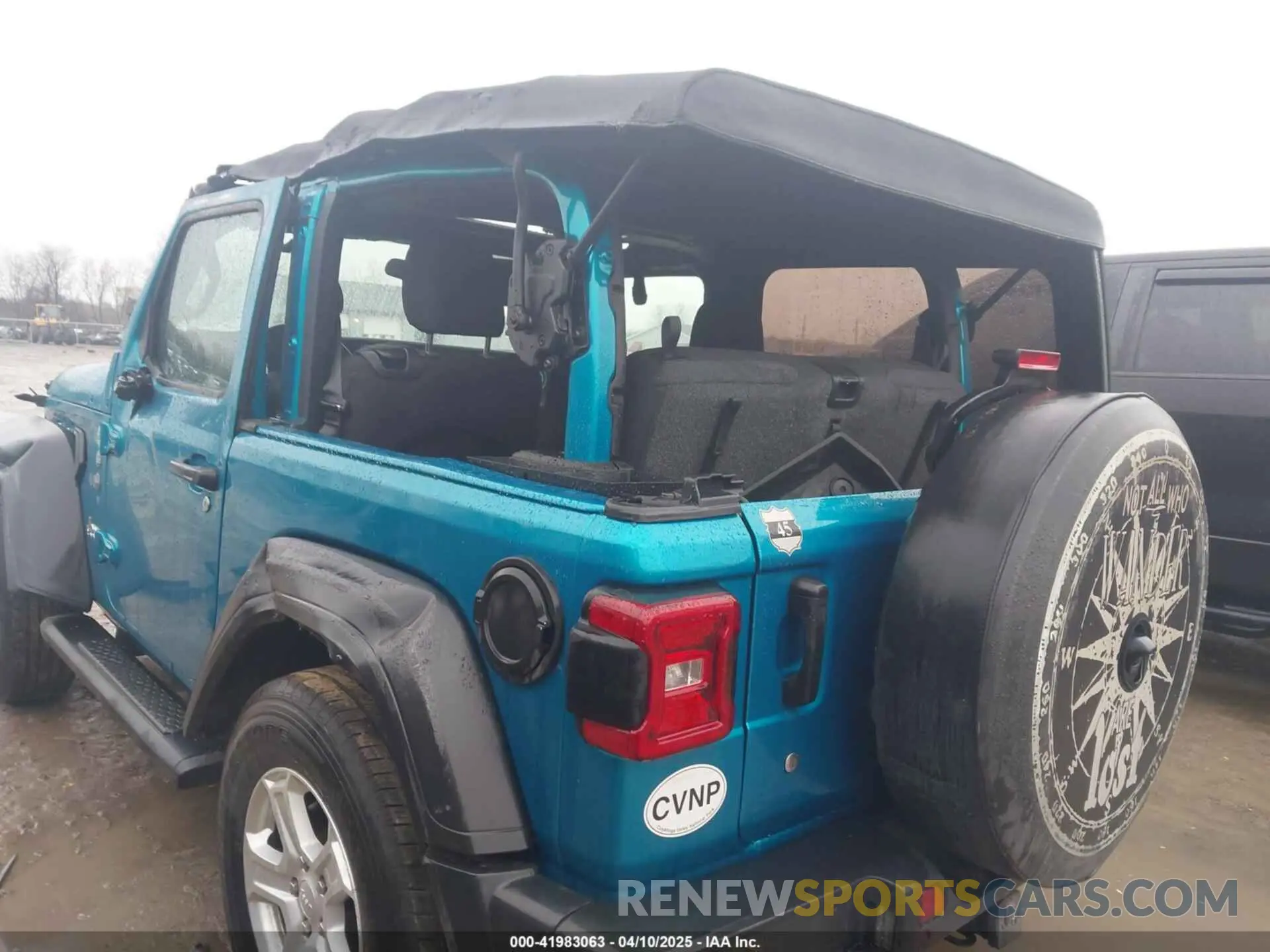 6 Photograph of a damaged car 1C4GJXAN4LW263737 JEEP WRANGLER 2020