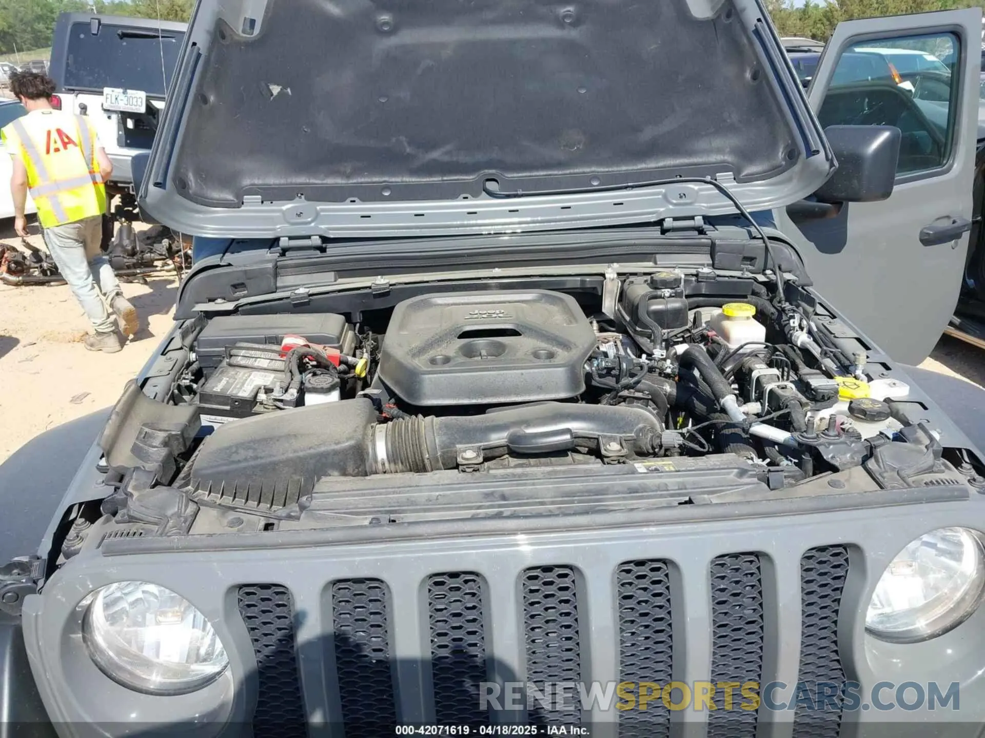 10 Photograph of a damaged car 1C4GJXAN5LW146068 JEEP WRANGLER 2020