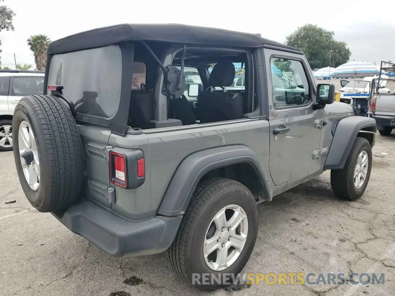 3 Photograph of a damaged car 1C4GJXAN8LW130902 JEEP WRANGLER 2020
