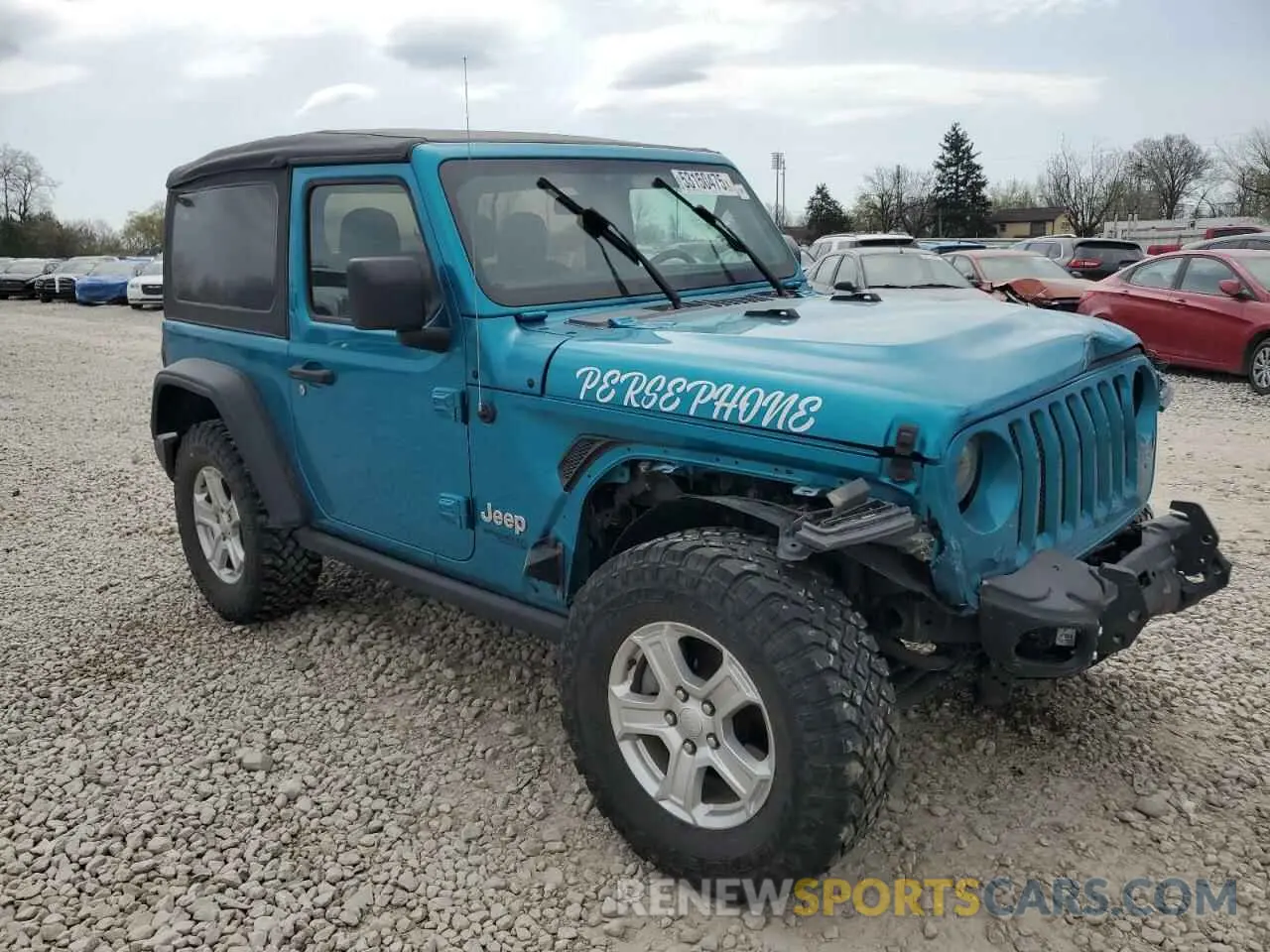 4 Photograph of a damaged car 1C4GJXAN9LW166548 JEEP WRANGLER 2020