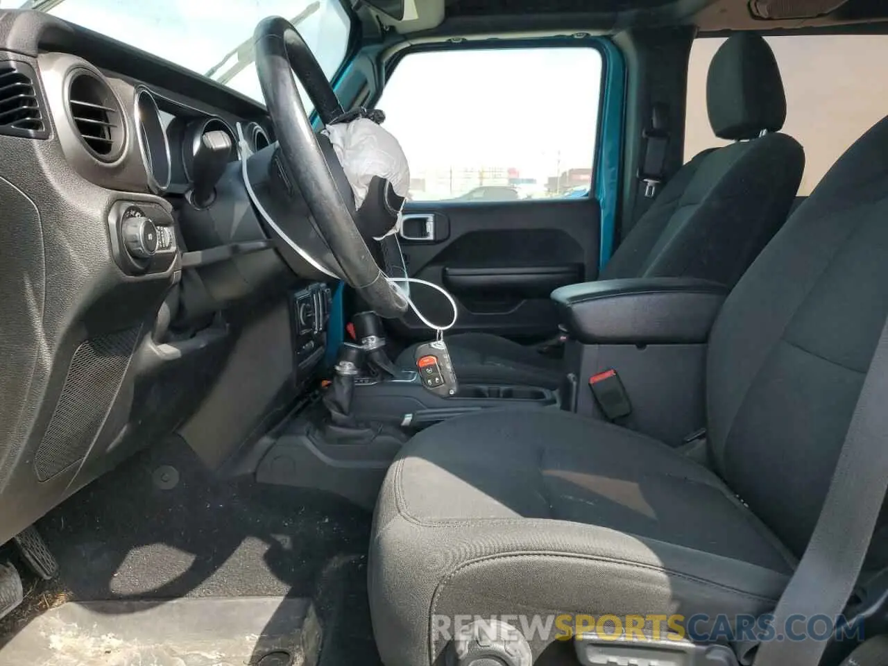 7 Photograph of a damaged car 1C4GJXAN9LW166548 JEEP WRANGLER 2020