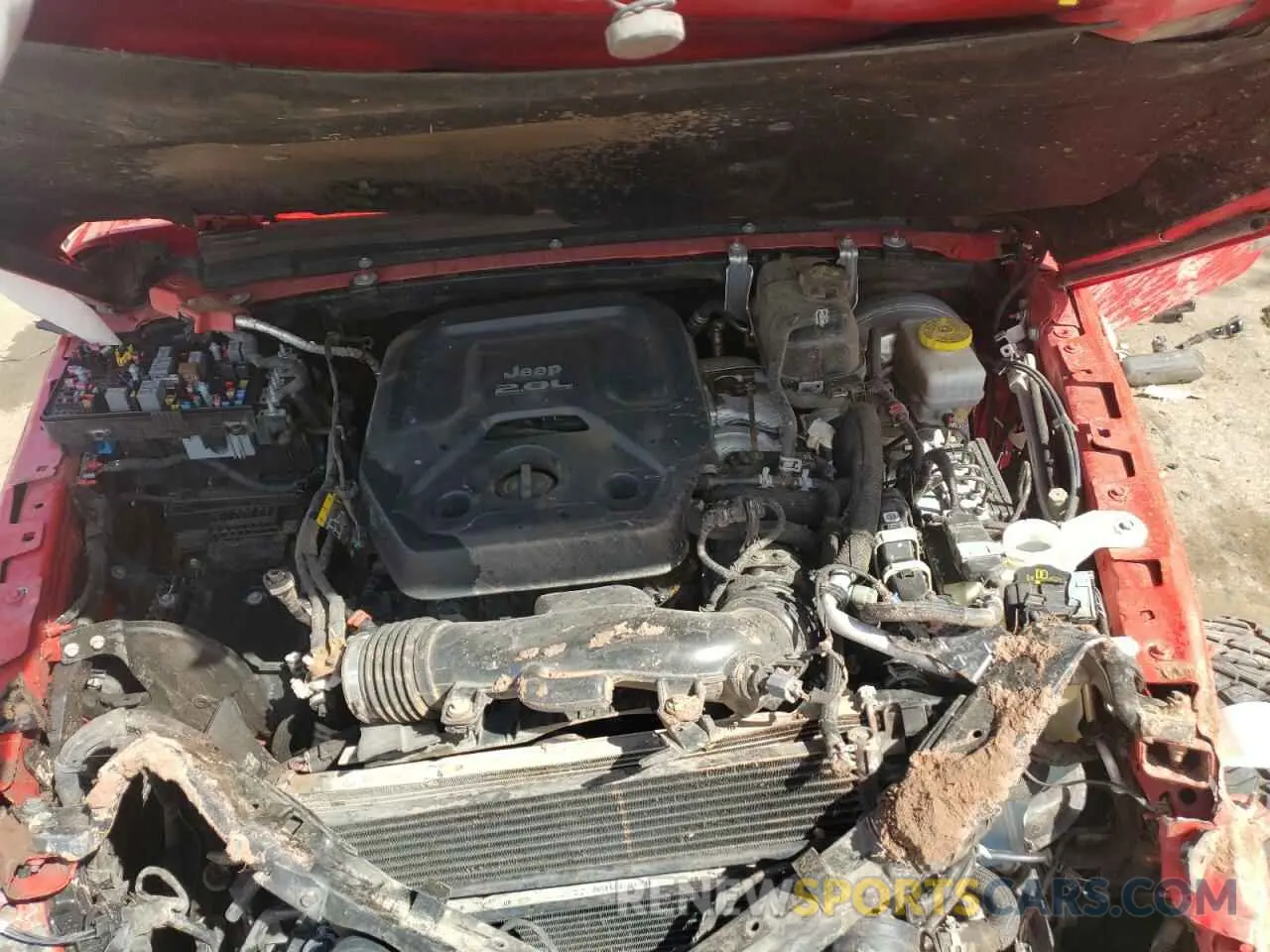 12 Photograph of a damaged car 1C4GJXANXLW314447 JEEP WRANGLER 2020