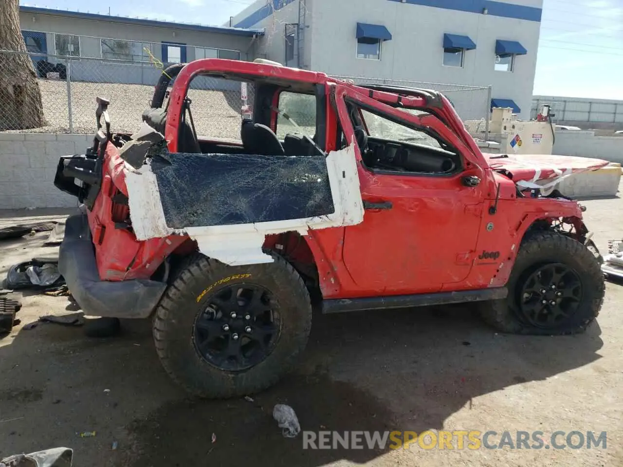 3 Photograph of a damaged car 1C4GJXANXLW314447 JEEP WRANGLER 2020