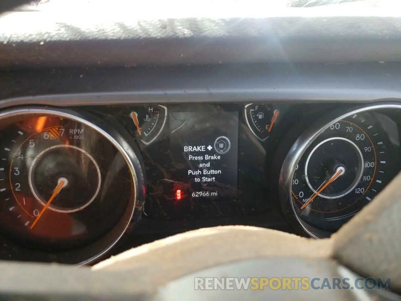 9 Photograph of a damaged car 1C4GJXANXLW314447 JEEP WRANGLER 2020