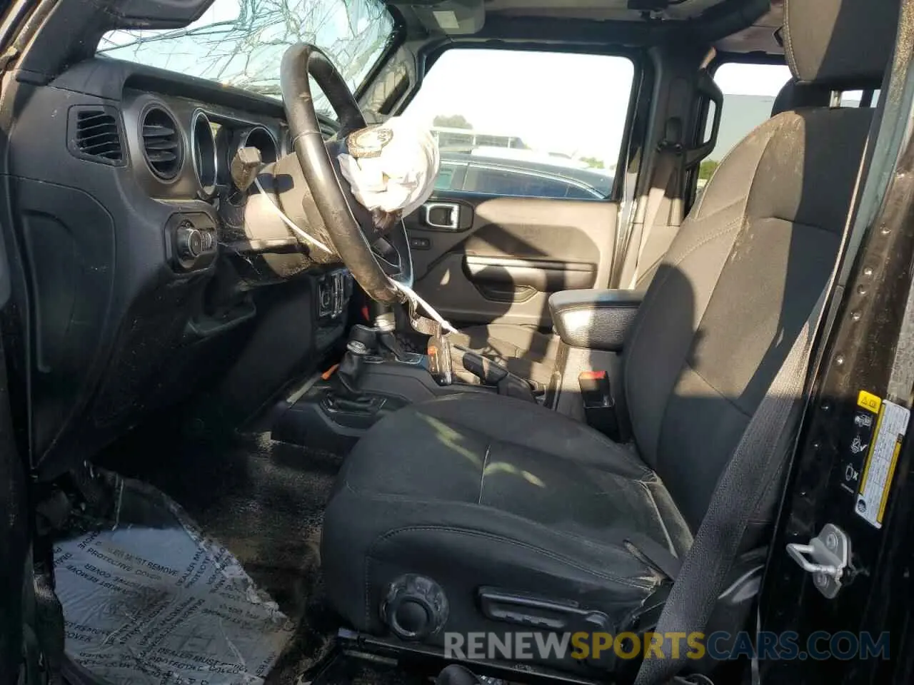 7 Photograph of a damaged car 1C4HJXDG0LW296008 JEEP WRANGLER 2020