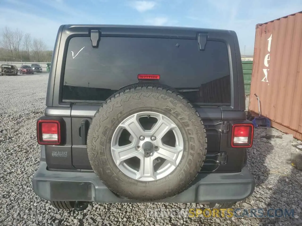 6 Photograph of a damaged car 1C4HJXDG0LW330576 JEEP WRANGLER 2020