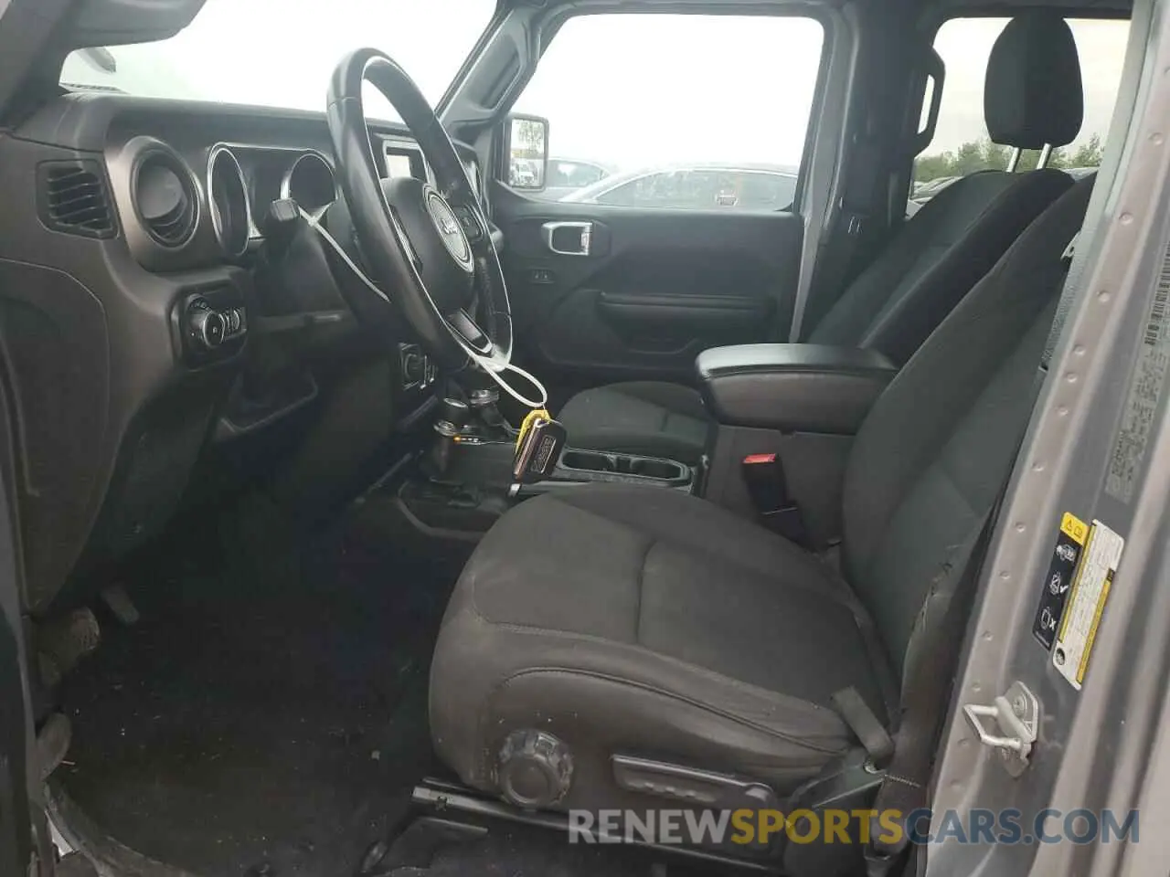 7 Photograph of a damaged car 1C4HJXDG1LW206543 JEEP WRANGLER 2020