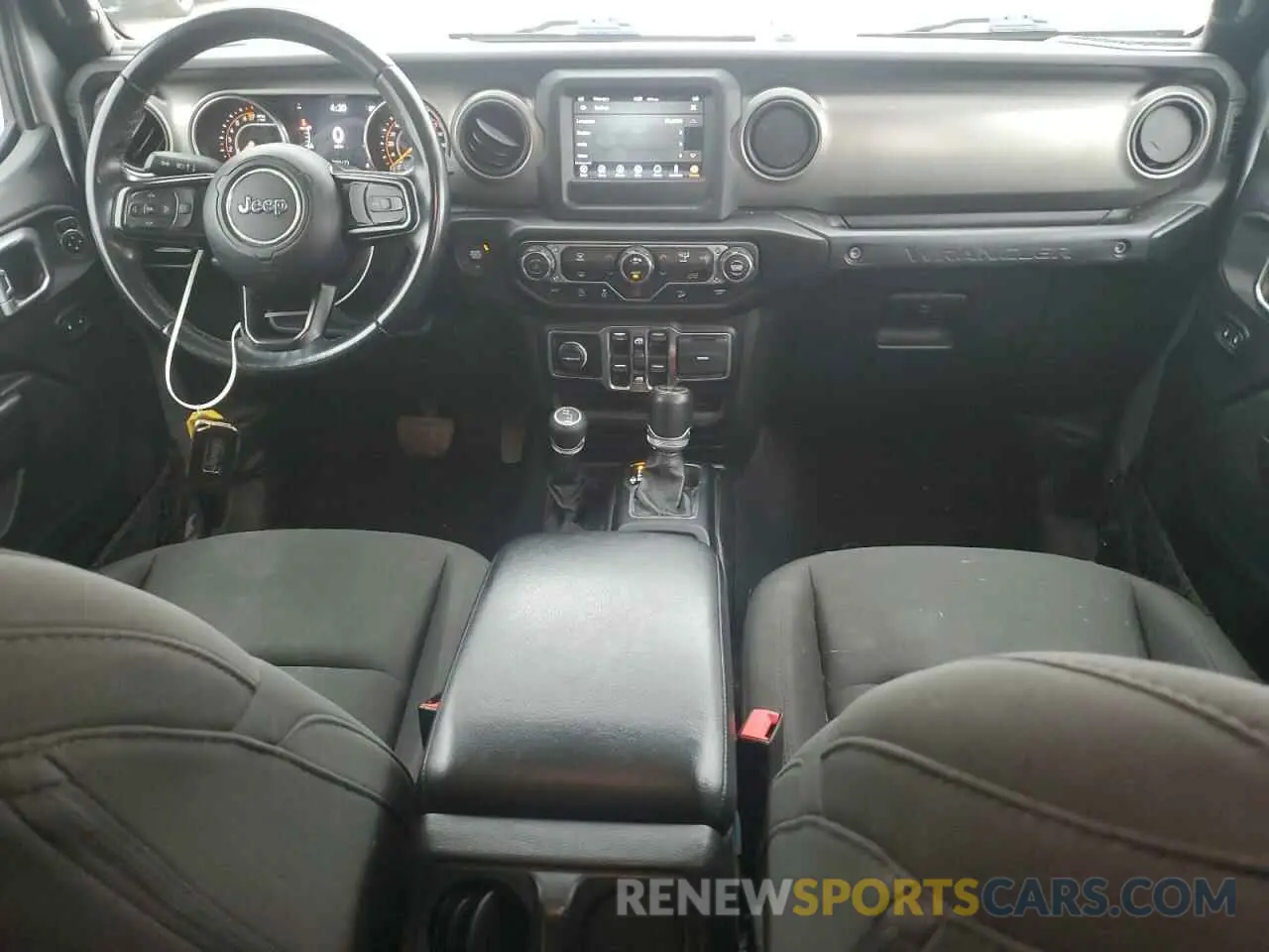 8 Photograph of a damaged car 1C4HJXDG1LW206543 JEEP WRANGLER 2020