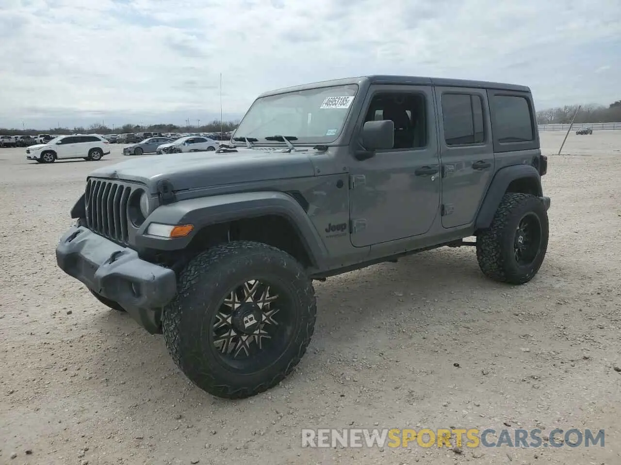 1 Photograph of a damaged car 1C4HJXDG2LW325430 JEEP WRANGLER 2020