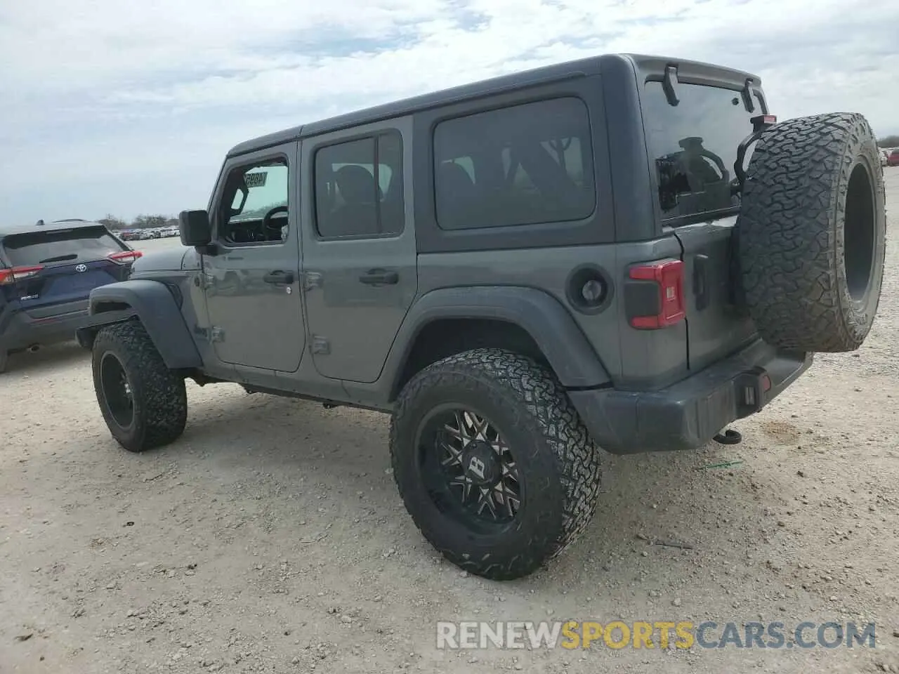 2 Photograph of a damaged car 1C4HJXDG2LW325430 JEEP WRANGLER 2020