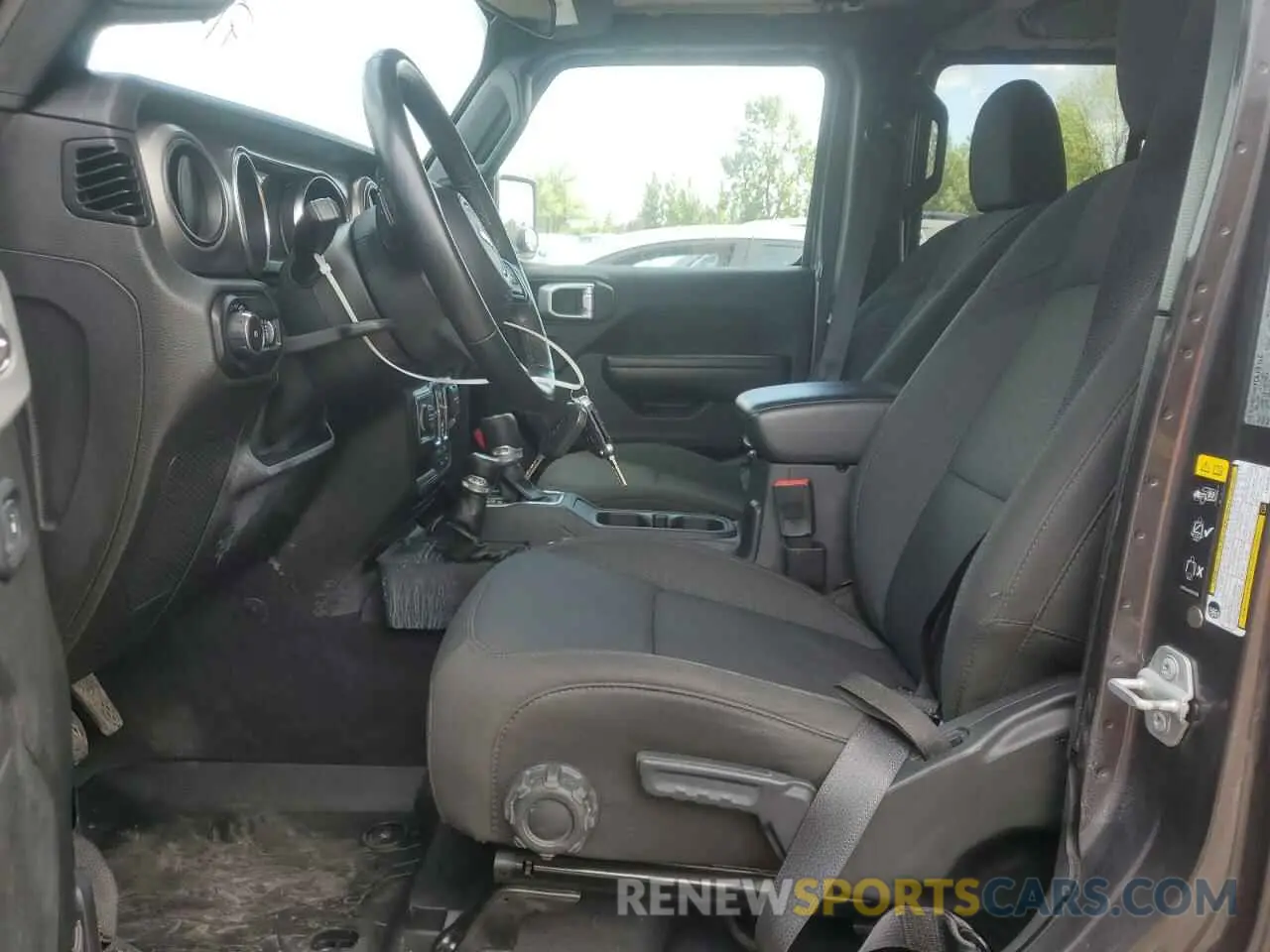 7 Photograph of a damaged car 1C4HJXDG3LW224610 JEEP WRANGLER 2020