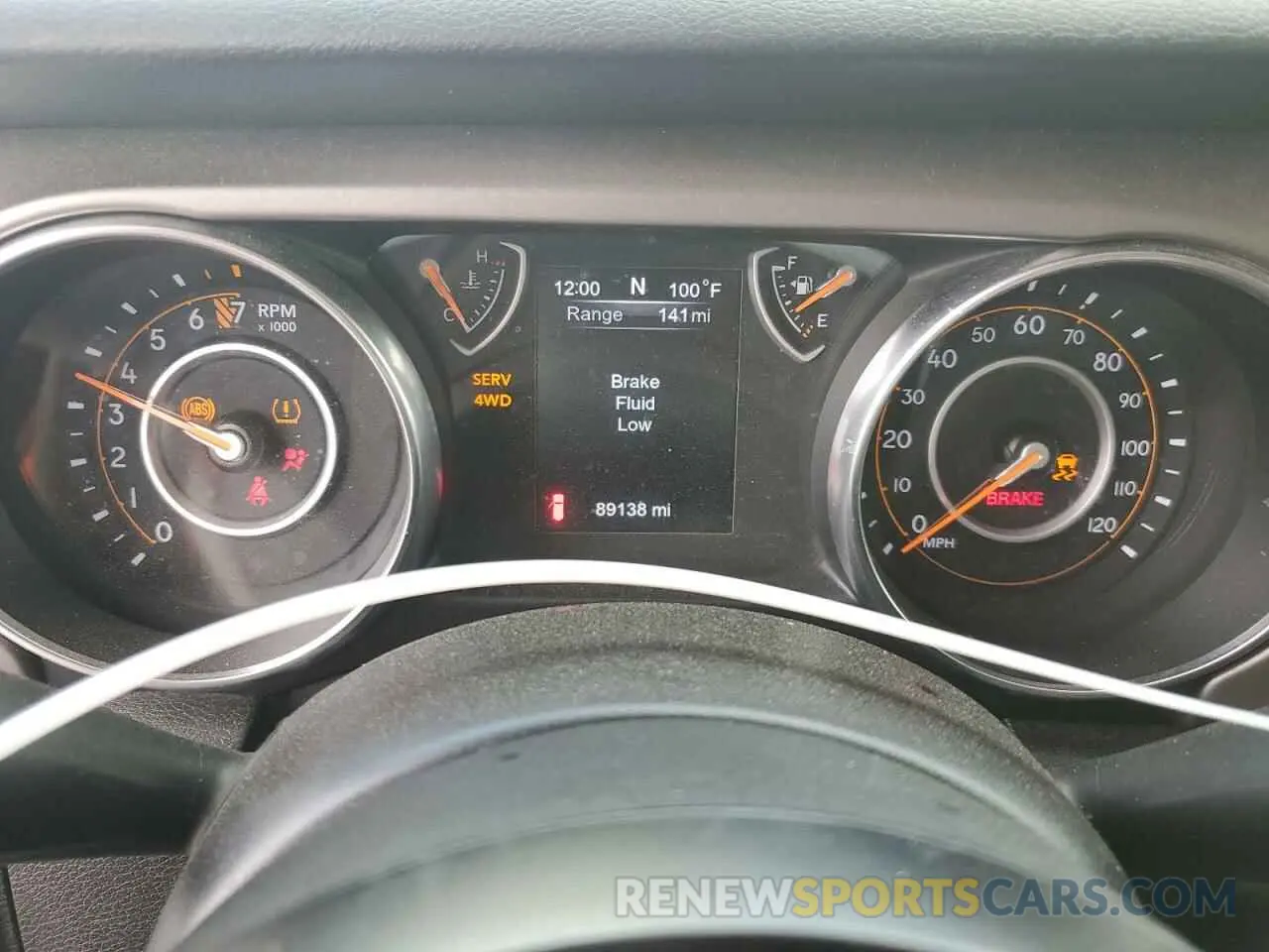 9 Photograph of a damaged car 1C4HJXDG4LW209887 JEEP WRANGLER 2020