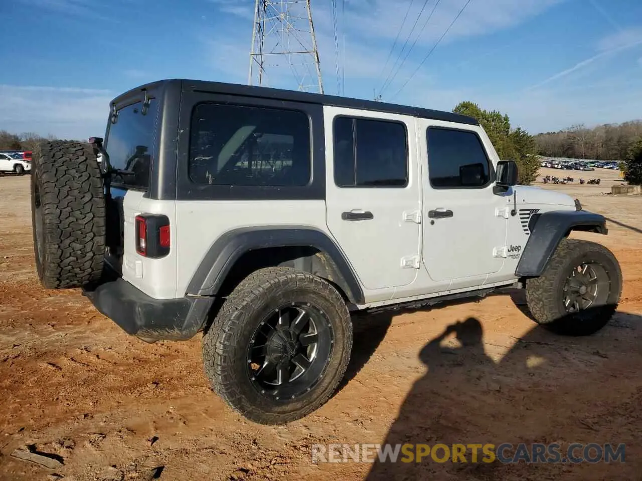 3 Photograph of a damaged car 1C4HJXDG4LW296898 JEEP WRANGLER 2020