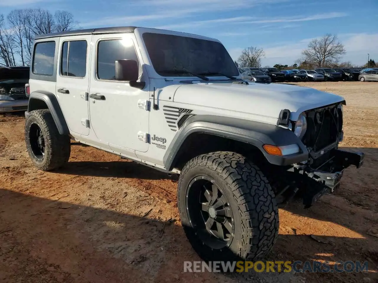 4 Photograph of a damaged car 1C4HJXDG4LW296898 JEEP WRANGLER 2020