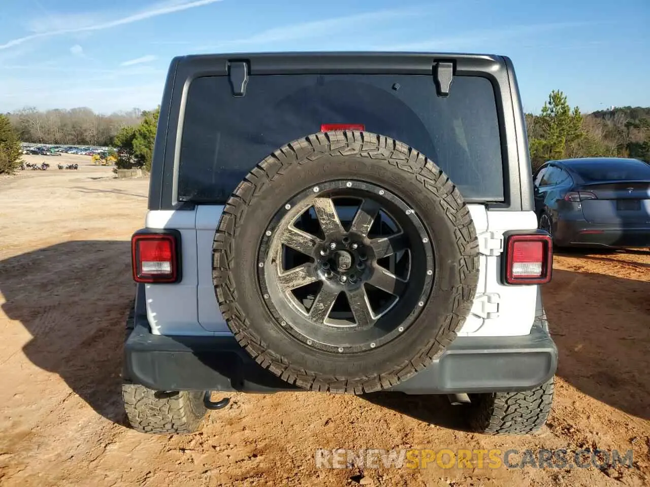 6 Photograph of a damaged car 1C4HJXDG4LW296898 JEEP WRANGLER 2020