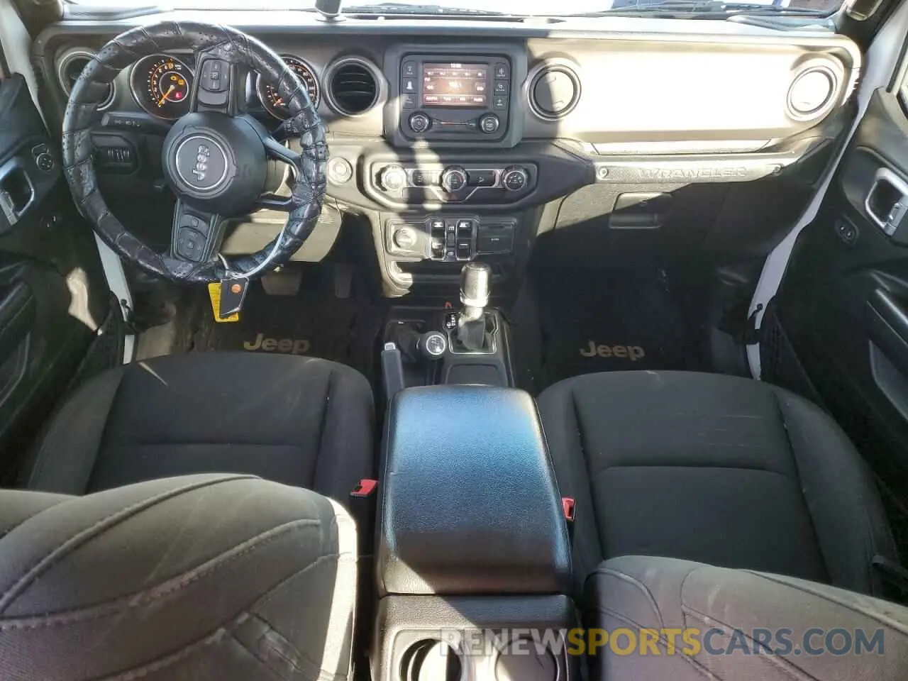 8 Photograph of a damaged car 1C4HJXDG4LW296898 JEEP WRANGLER 2020