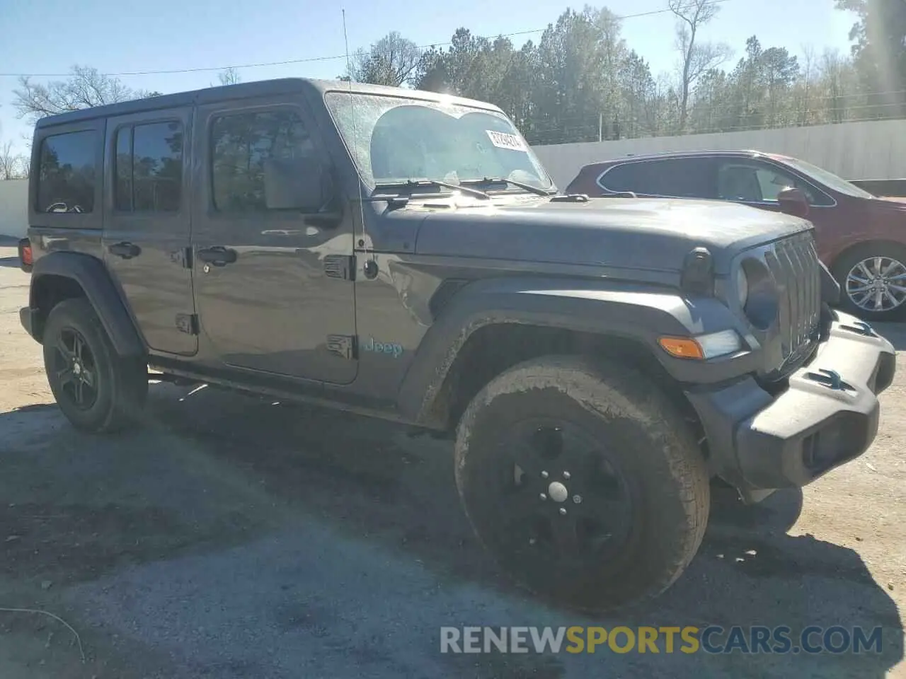 4 Photograph of a damaged car 1C4HJXDG4LW310556 JEEP WRANGLER 2020