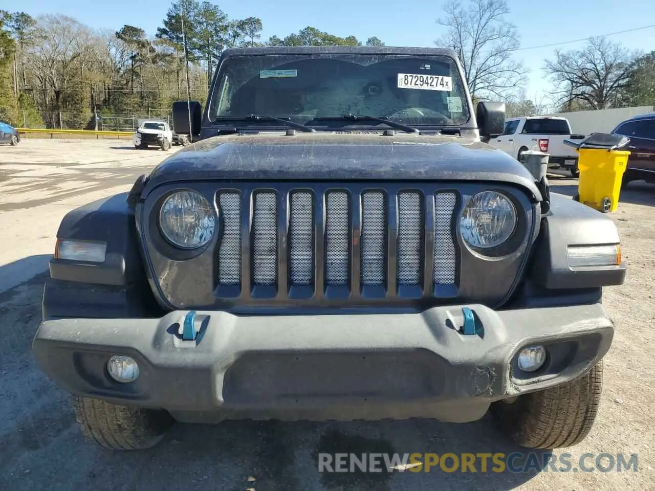 5 Photograph of a damaged car 1C4HJXDG4LW310556 JEEP WRANGLER 2020