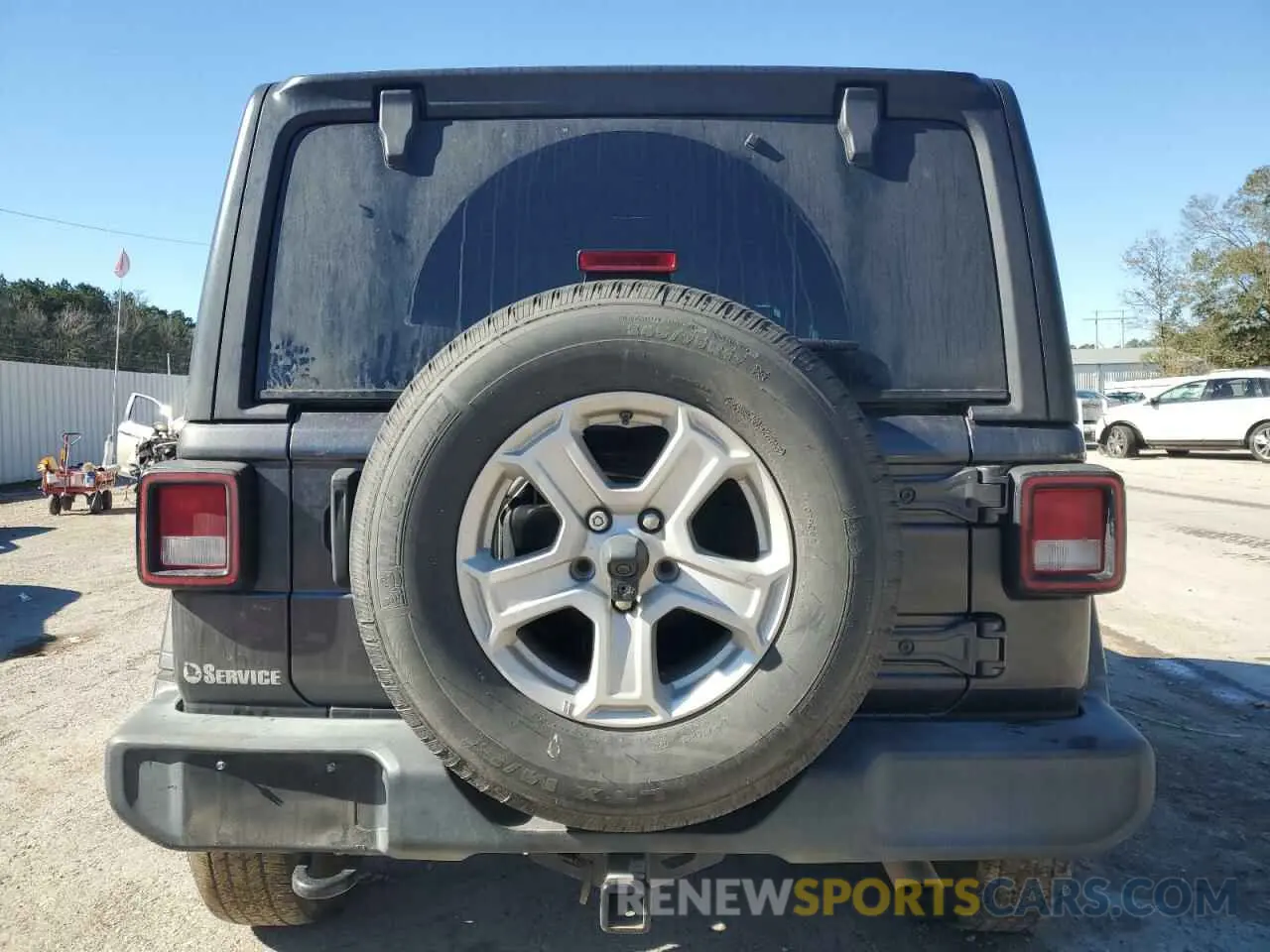 6 Photograph of a damaged car 1C4HJXDG4LW310556 JEEP WRANGLER 2020