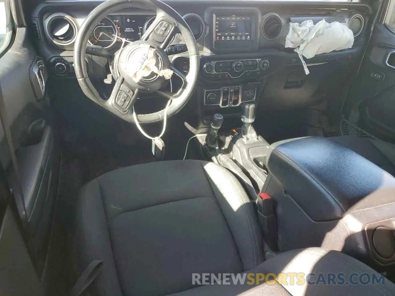 8 Photograph of a damaged car 1C4HJXDG4LW310556 JEEP WRANGLER 2020