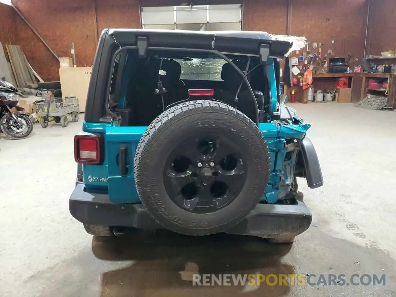 6 Photograph of a damaged car 1C4HJXDG4LW310881 JEEP WRANGLER 2020