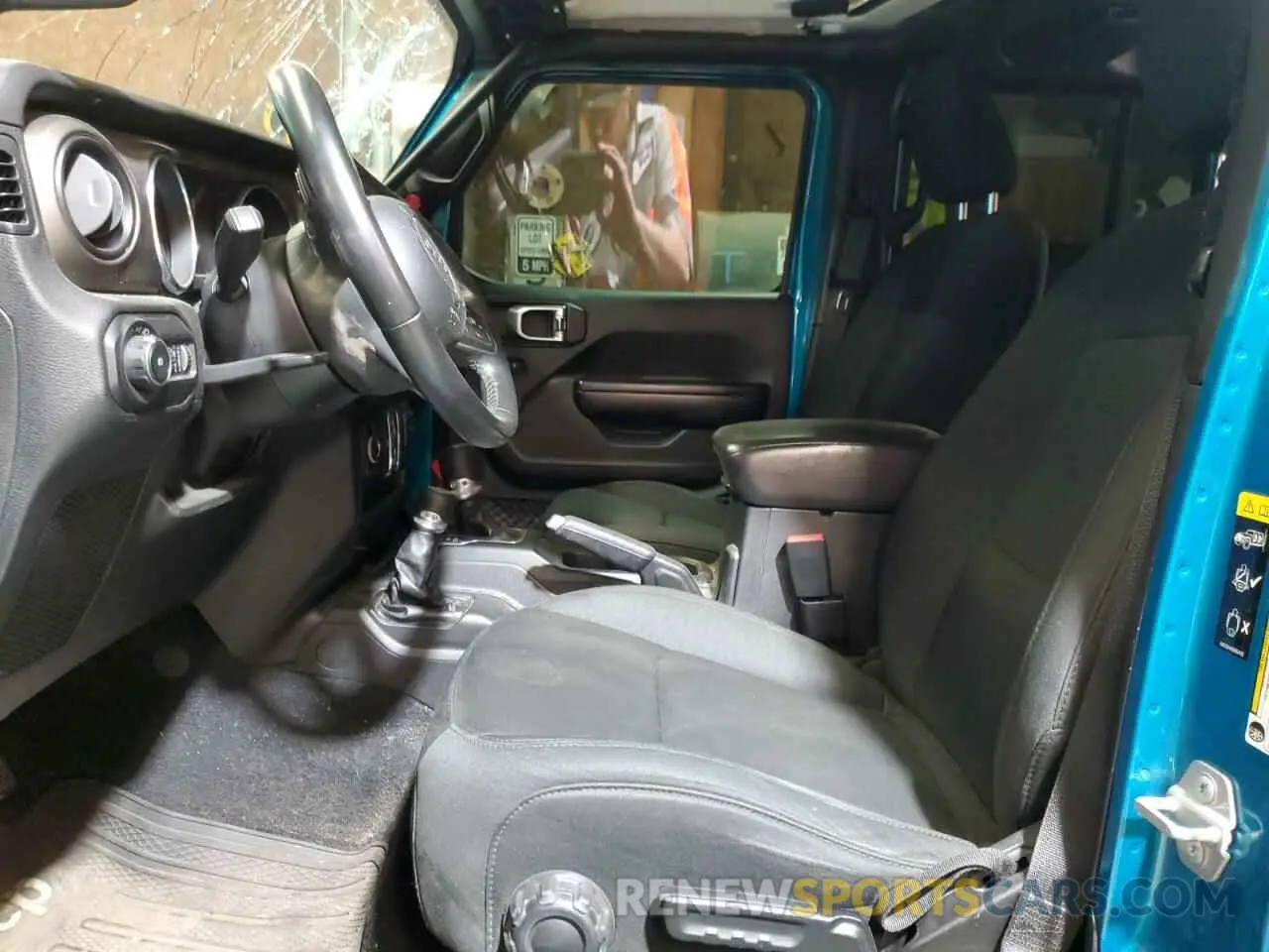 7 Photograph of a damaged car 1C4HJXDG4LW310881 JEEP WRANGLER 2020