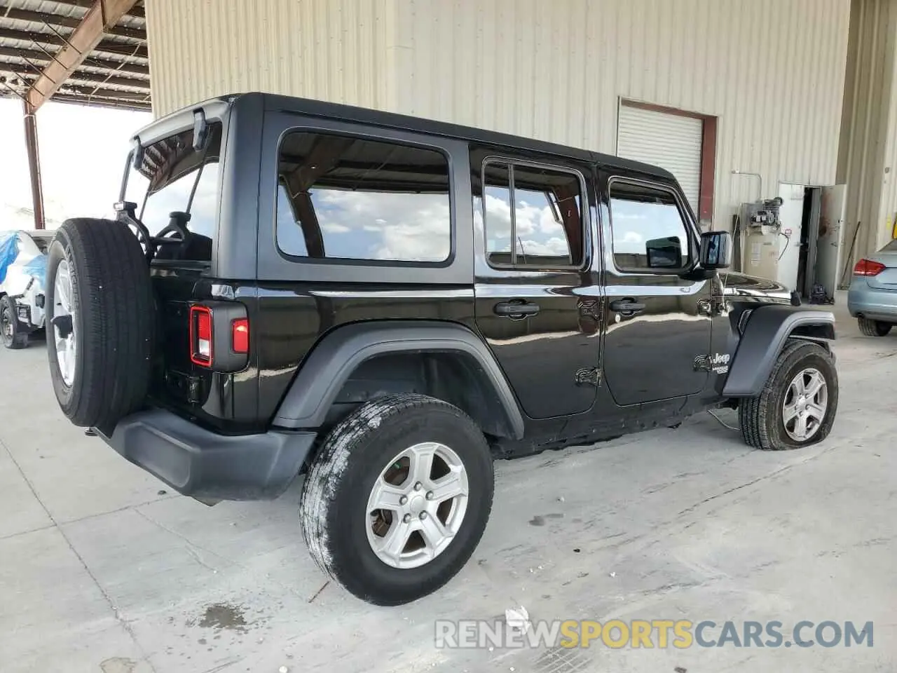 3 Photograph of a damaged car 1C4HJXDG6LW286387 JEEP WRANGLER 2020