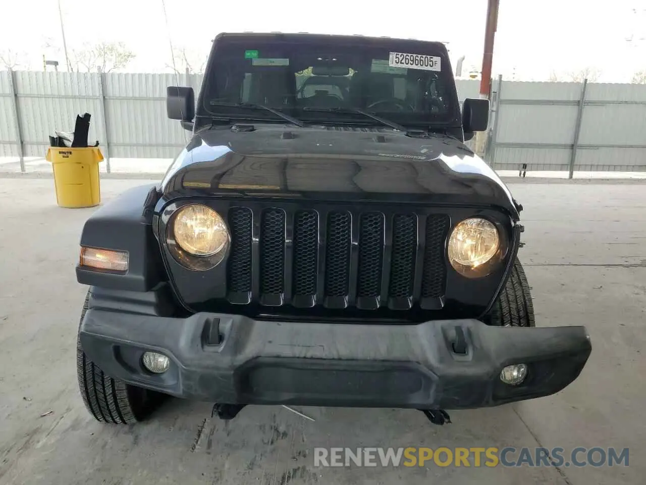 5 Photograph of a damaged car 1C4HJXDG6LW286387 JEEP WRANGLER 2020