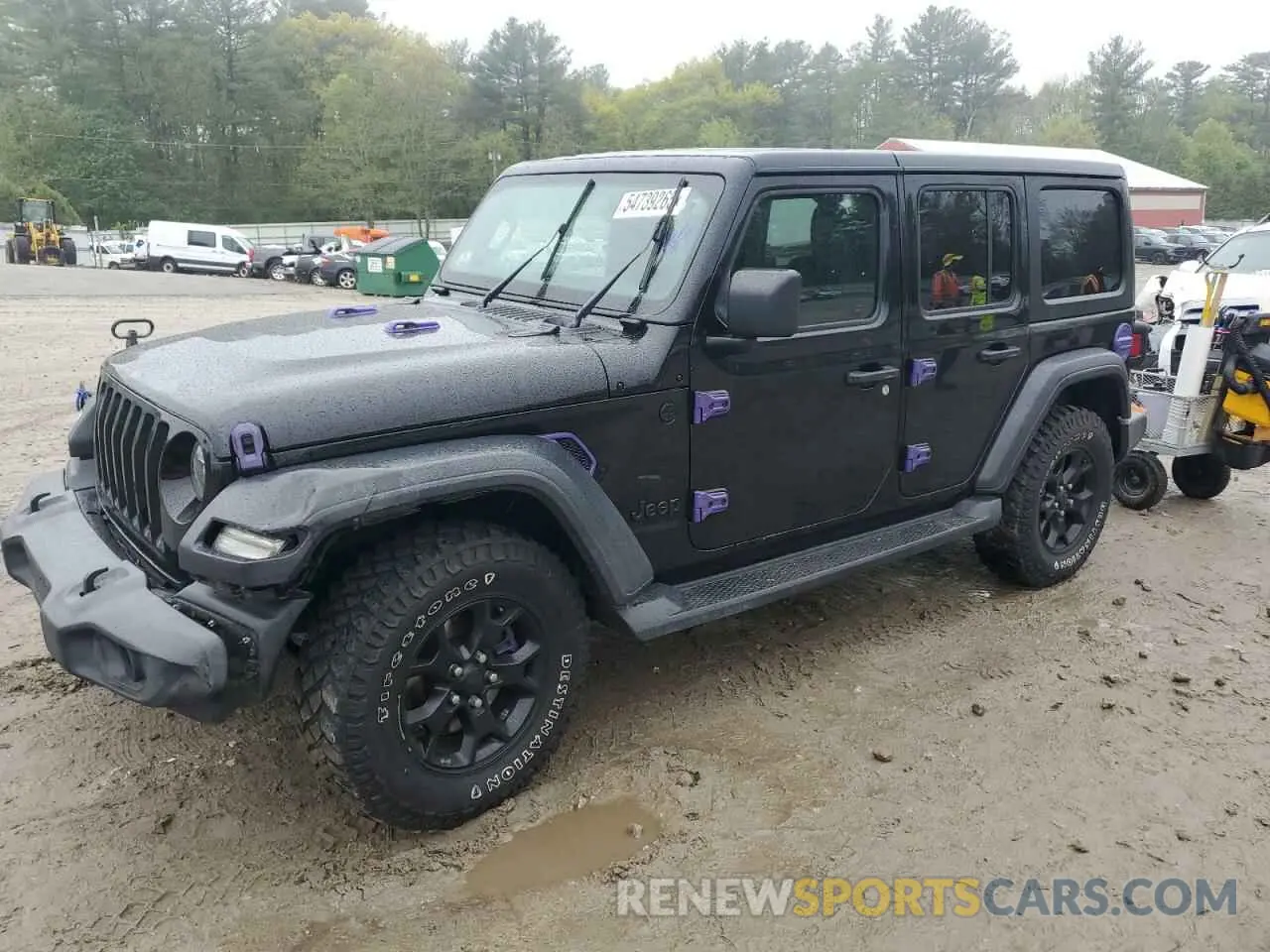 1 Photograph of a damaged car 1C4HJXDG7LW170227 JEEP WRANGLER 2020