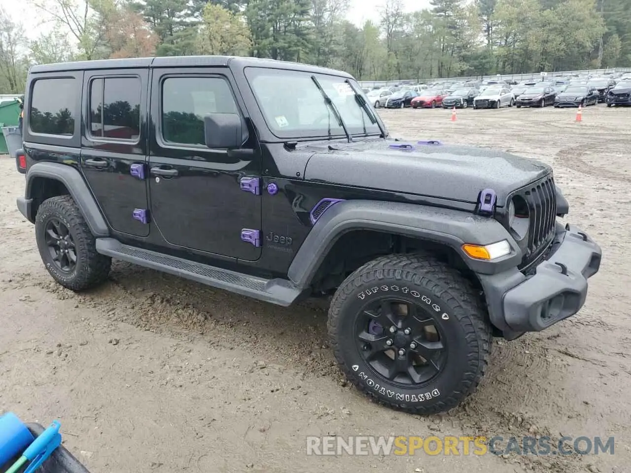 4 Photograph of a damaged car 1C4HJXDG7LW170227 JEEP WRANGLER 2020