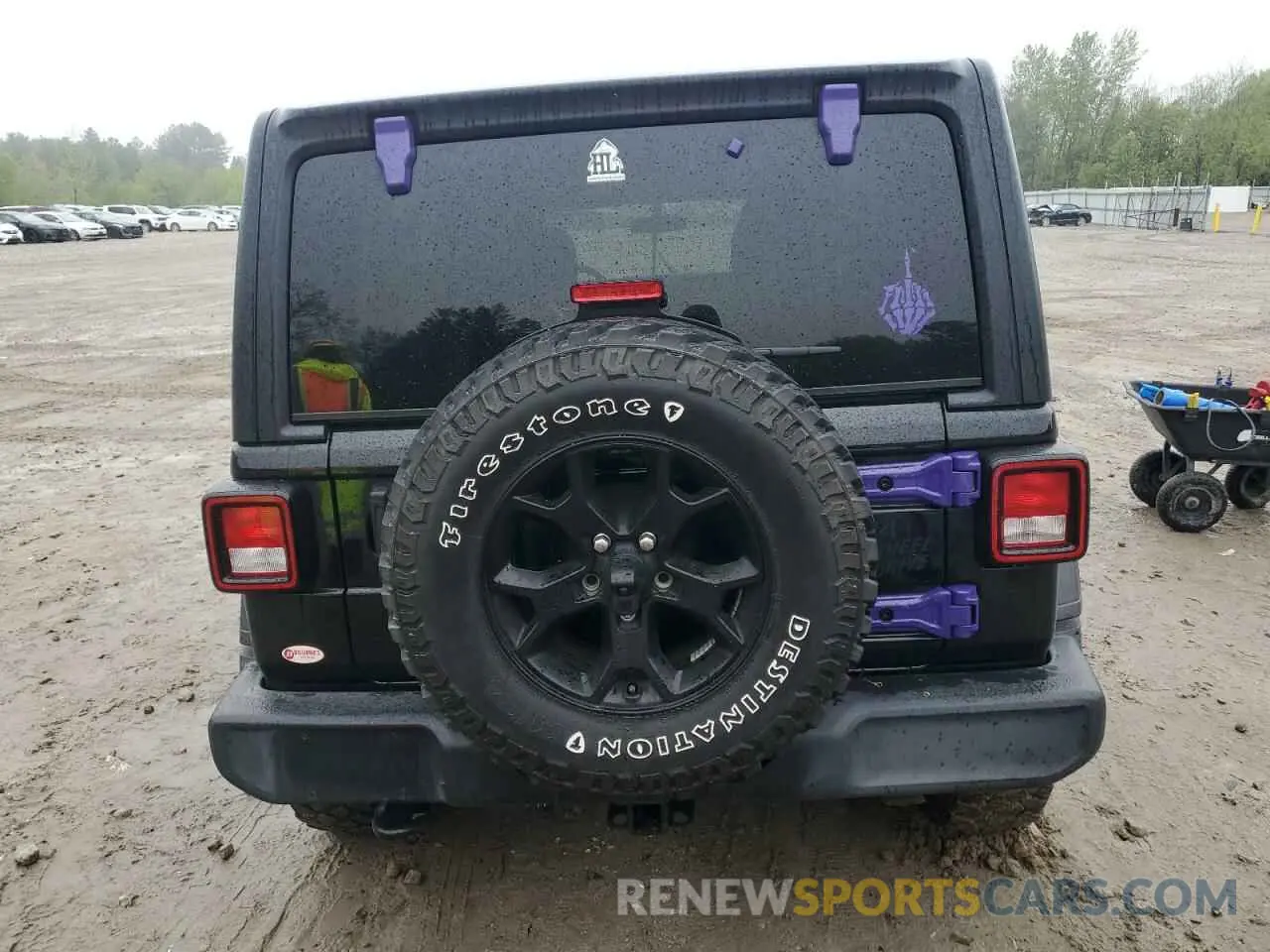 6 Photograph of a damaged car 1C4HJXDG7LW170227 JEEP WRANGLER 2020