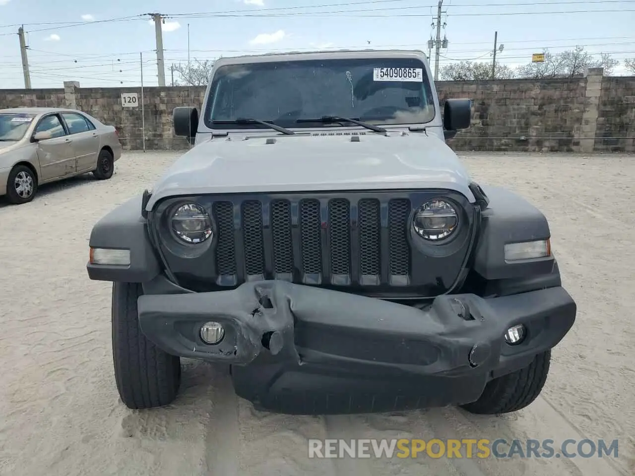 5 Photograph of a damaged car 1C4HJXDG7LW186671 JEEP WRANGLER 2020