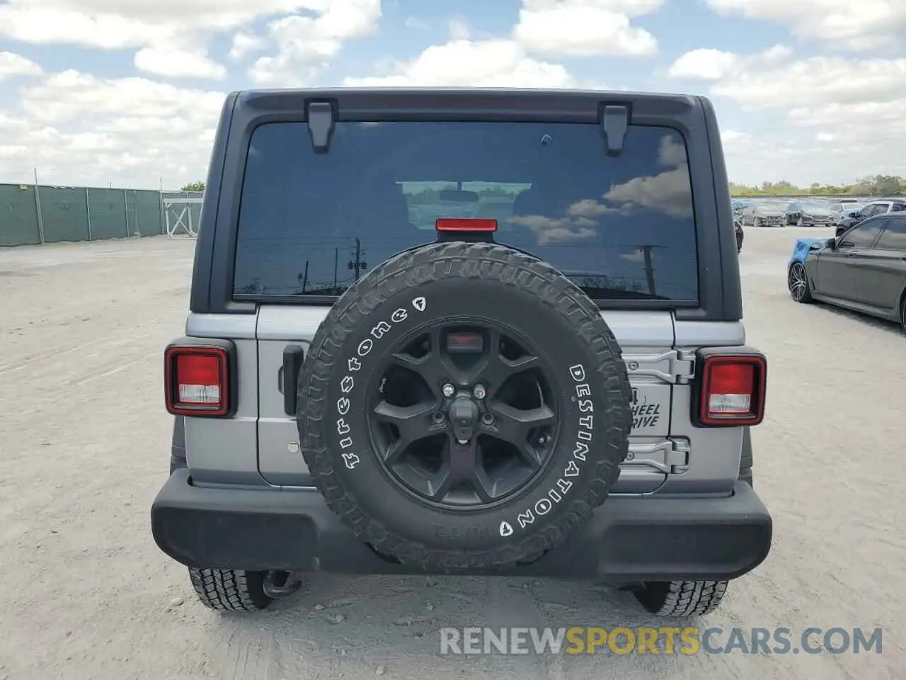 6 Photograph of a damaged car 1C4HJXDG7LW186671 JEEP WRANGLER 2020