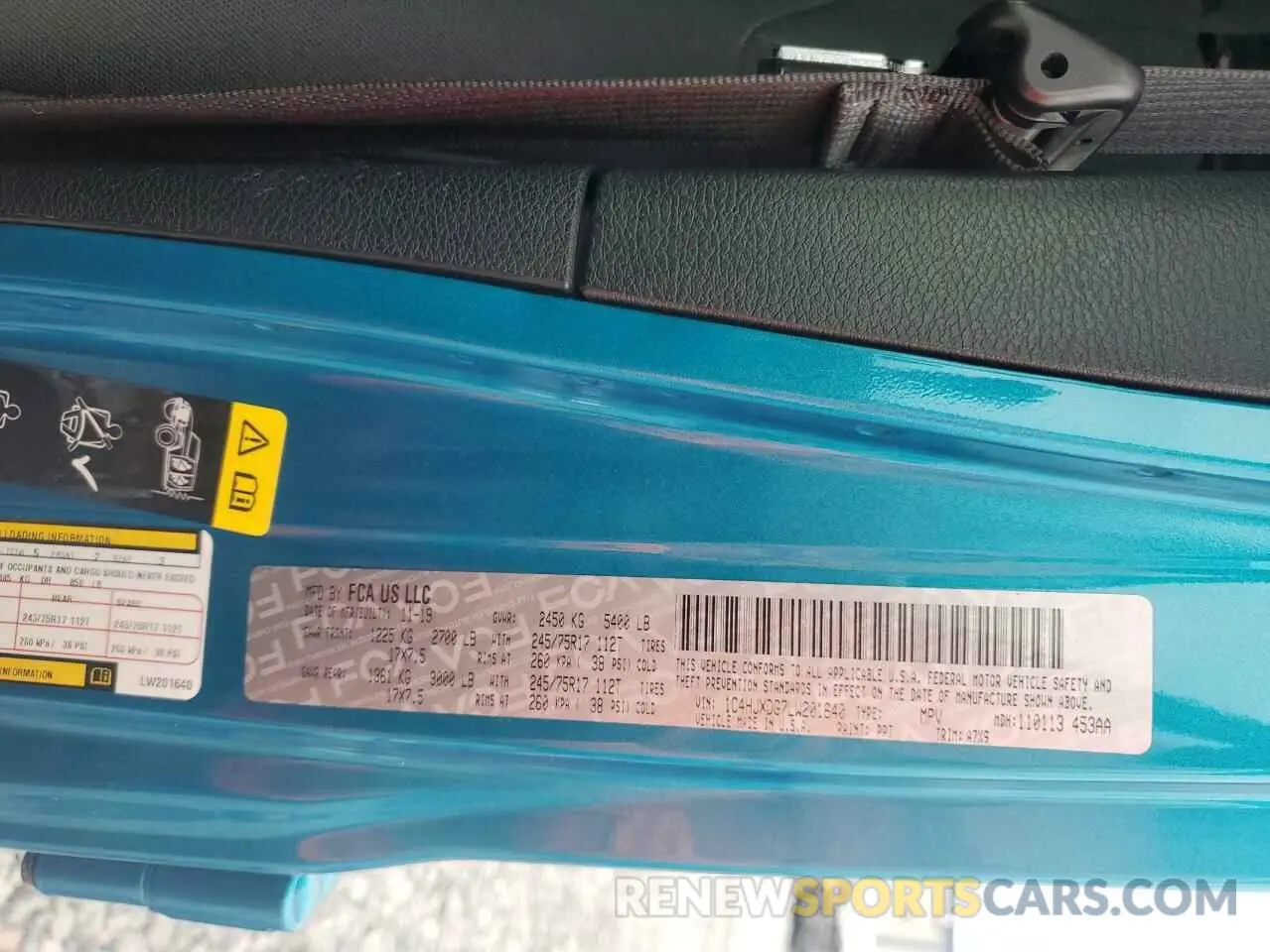 12 Photograph of a damaged car 1C4HJXDG7LW201640 JEEP WRANGLER 2020