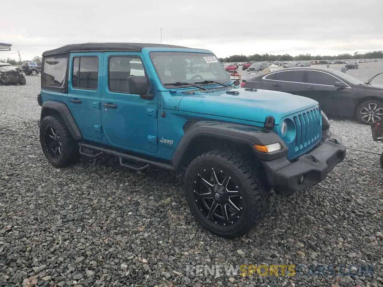 4 Photograph of a damaged car 1C4HJXDG7LW201640 JEEP WRANGLER 2020