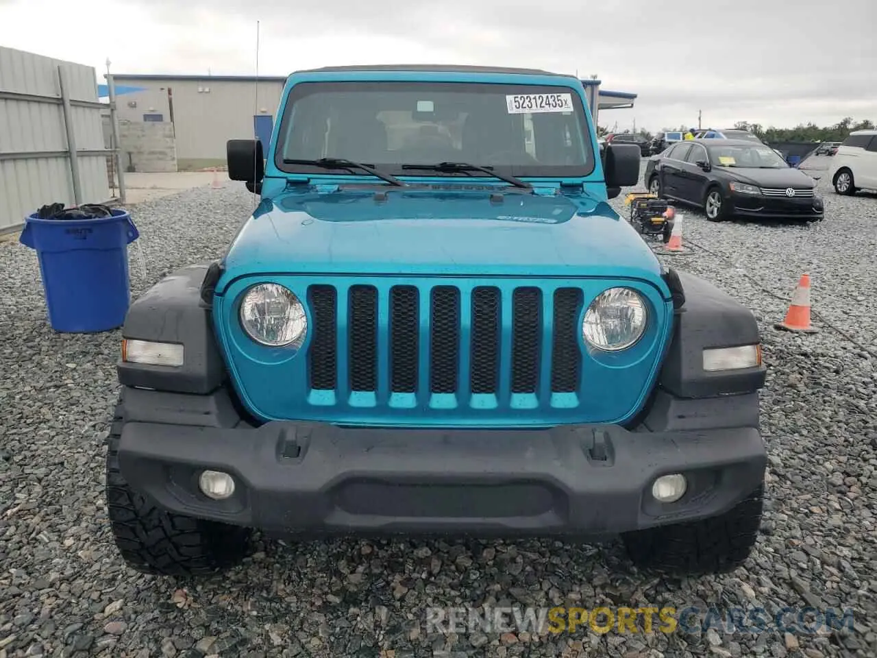 5 Photograph of a damaged car 1C4HJXDG7LW201640 JEEP WRANGLER 2020