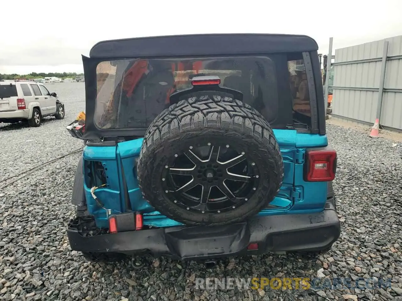 6 Photograph of a damaged car 1C4HJXDG7LW201640 JEEP WRANGLER 2020