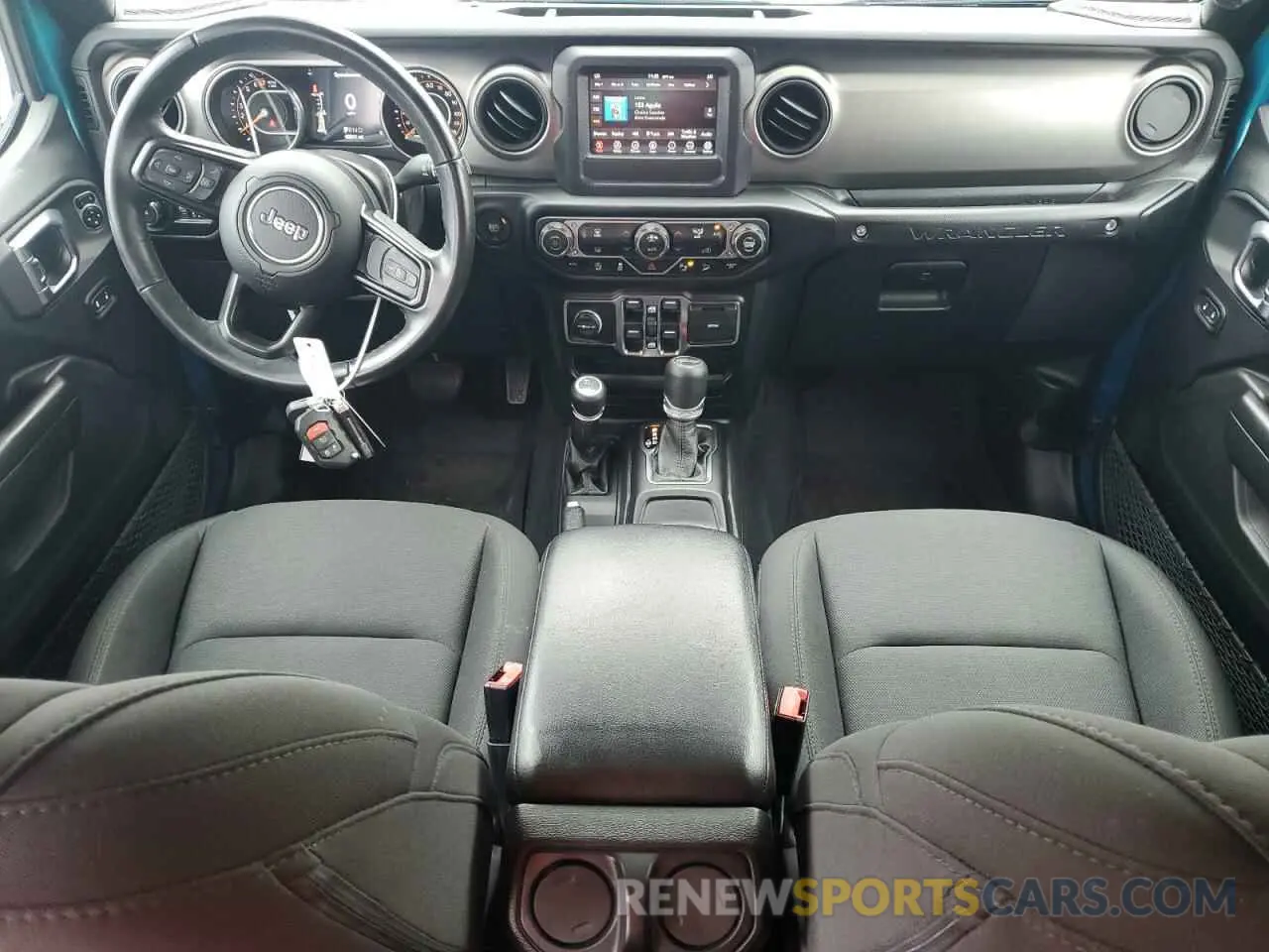 8 Photograph of a damaged car 1C4HJXDG7LW201640 JEEP WRANGLER 2020