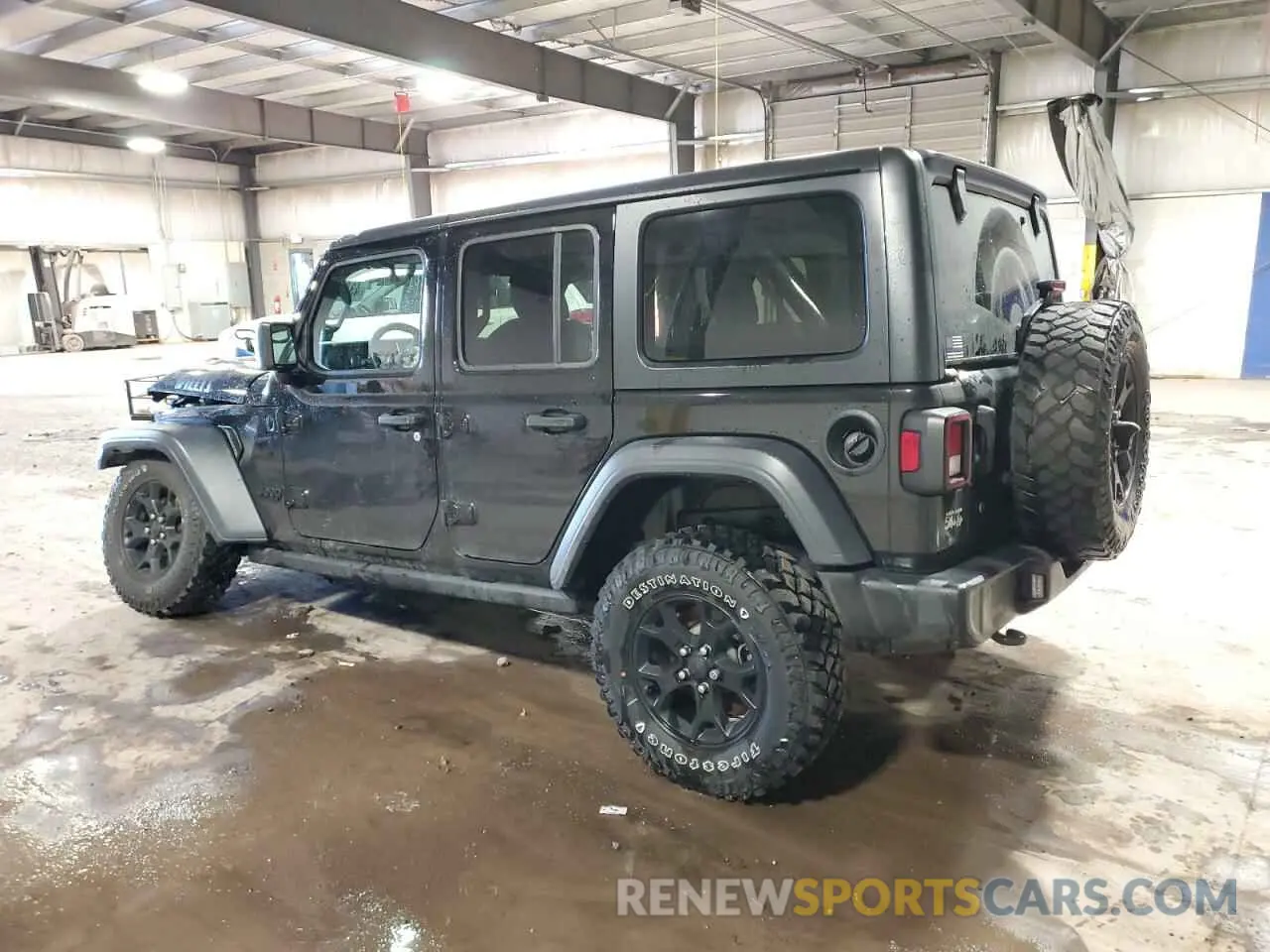 2 Photograph of a damaged car 1C4HJXDG7LW216512 JEEP WRANGLER 2020