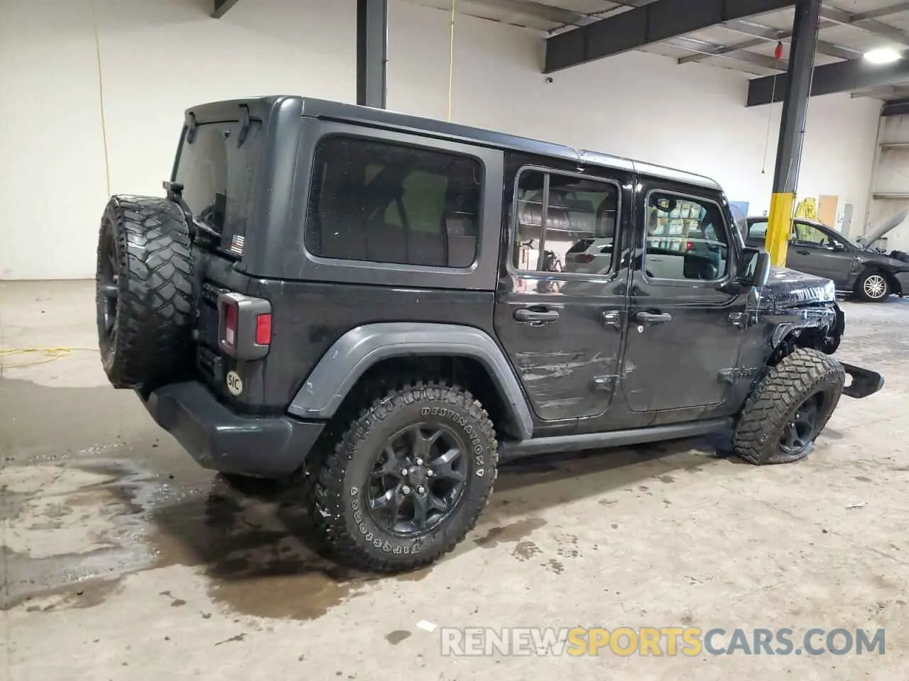 3 Photograph of a damaged car 1C4HJXDG7LW216512 JEEP WRANGLER 2020