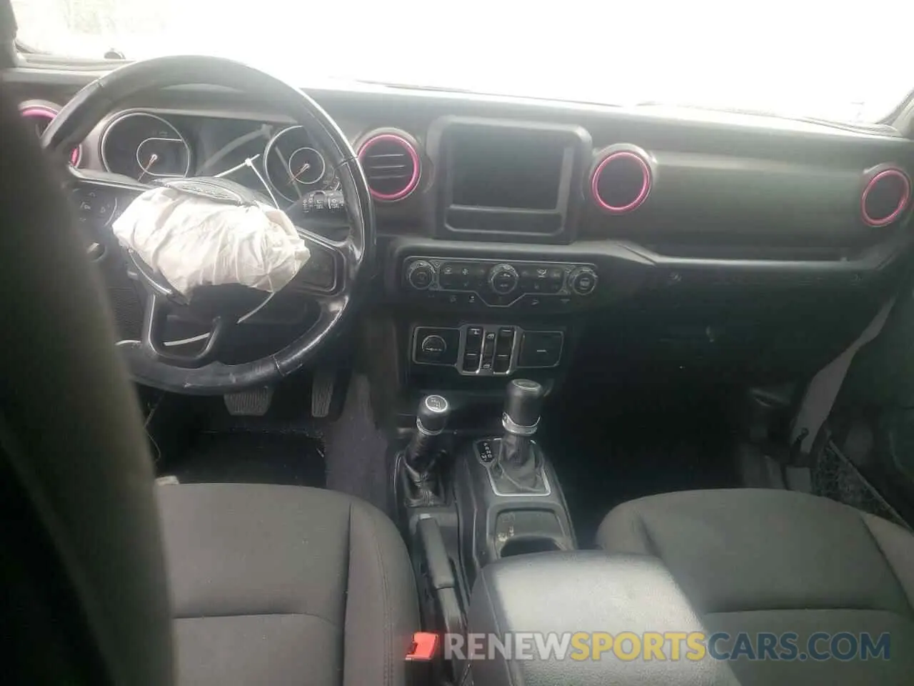 8 Photograph of a damaged car 1C4HJXDG7LW271235 JEEP WRANGLER 2020