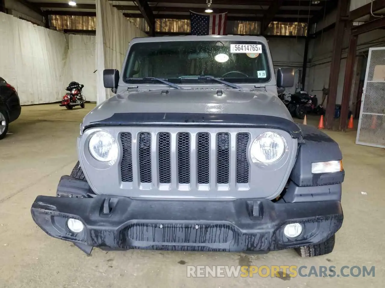 5 Photograph of a damaged car 1C4HJXDG9LW331418 JEEP WRANGLER 2020