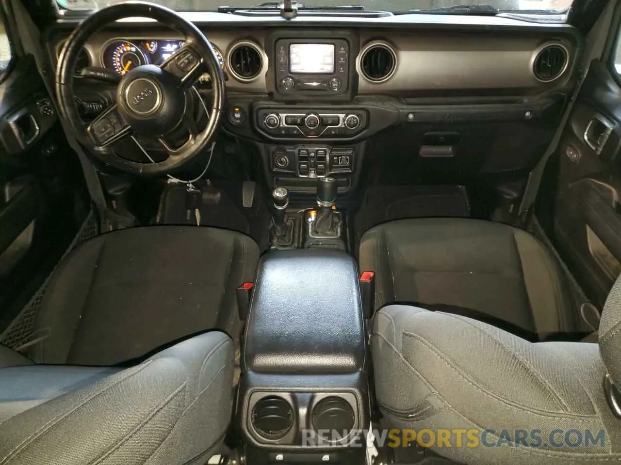 8 Photograph of a damaged car 1C4HJXDG9LW331418 JEEP WRANGLER 2020