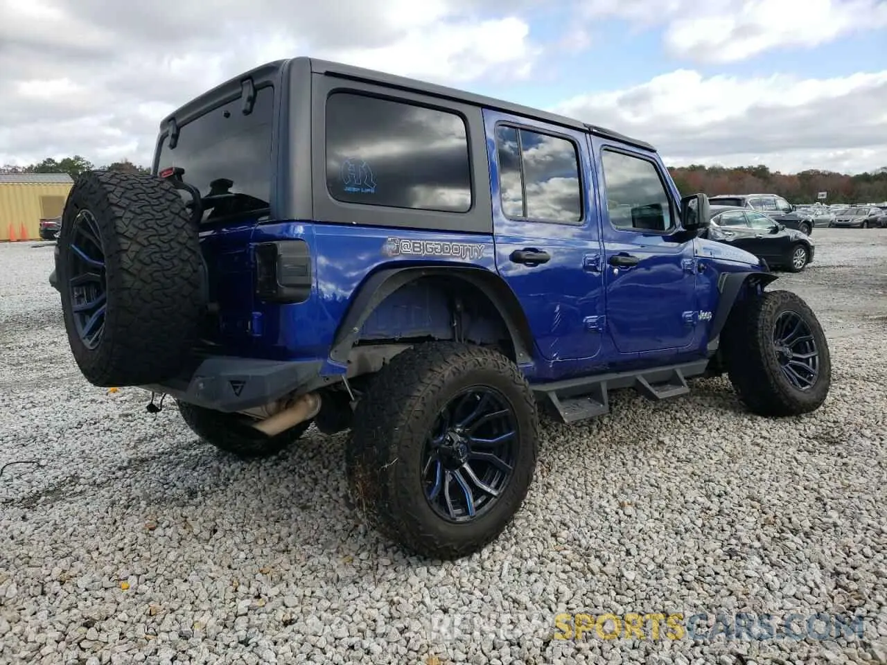 3 Photograph of a damaged car 1C4HJXDGXLW311002 JEEP WRANGLER 2020