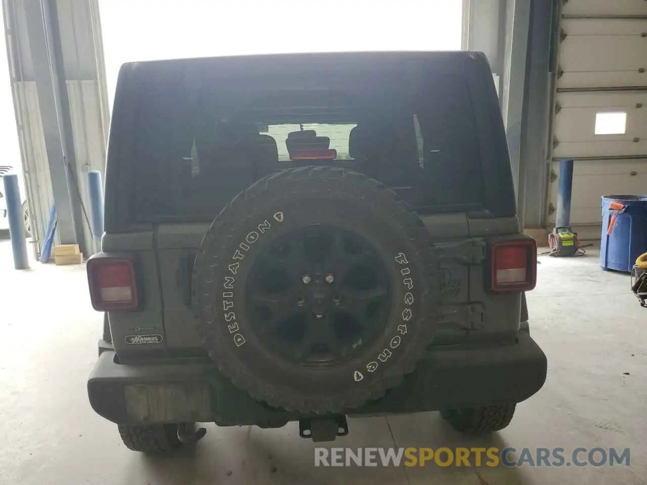 6 Photograph of a damaged car 1C4HJXDM2LW345683 JEEP WRANGLER 2020