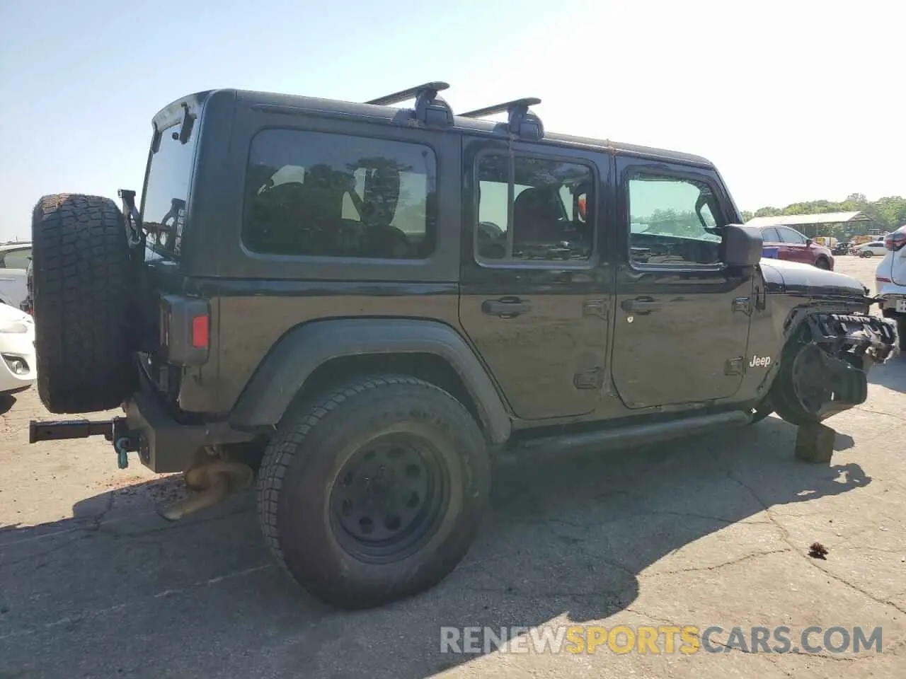 3 Photograph of a damaged car 1C4HJXDN0LW115231 JEEP WRANGLER 2020